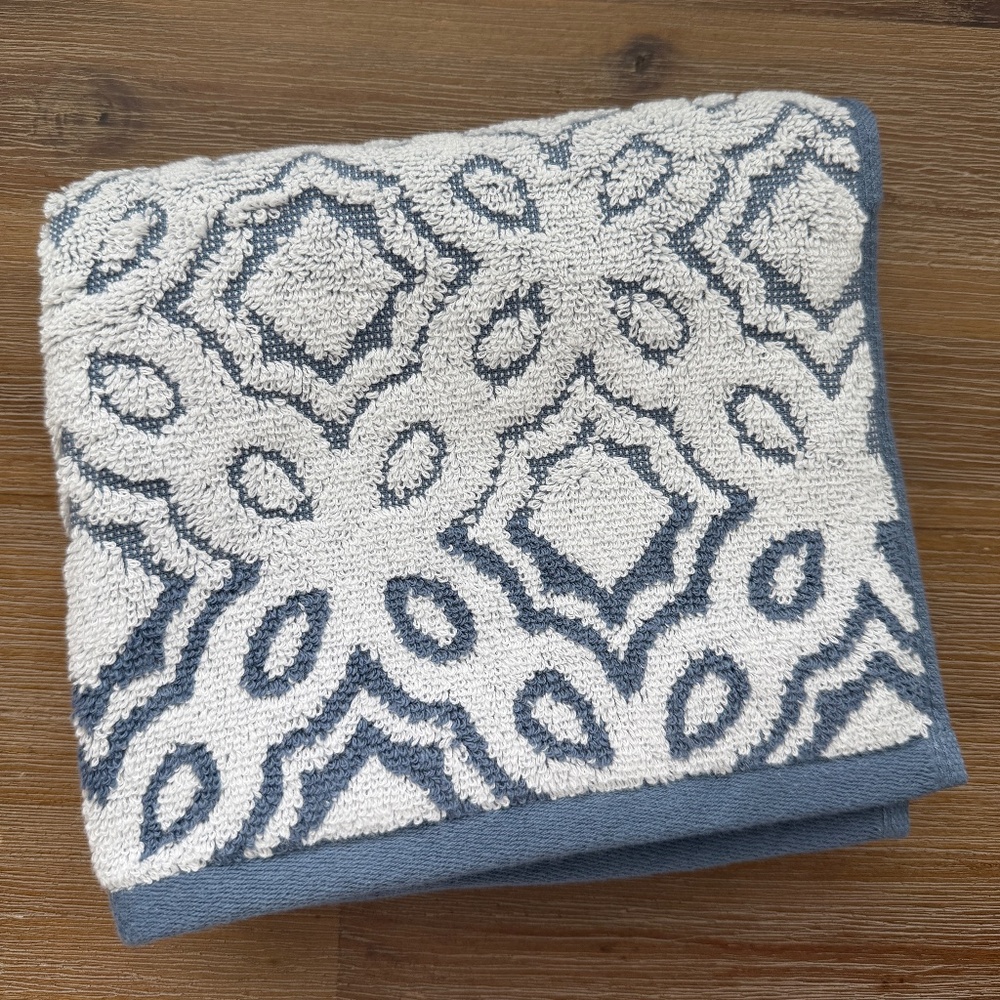 Sonoma Goods For Life Hand Towel - Dust Blue - Brand New w/Tags